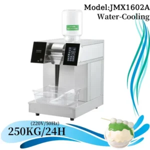 245~250kg/24h Bingsu Machine water-cooled 1600W JMX160